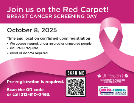 Join Us on the Red Carpet Breast Cancer Screening Day
