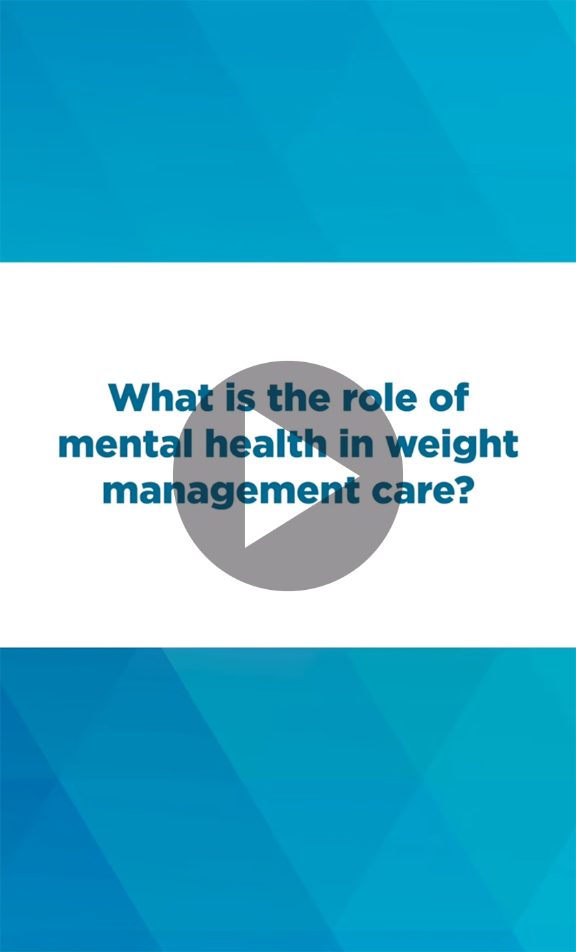 What is the Role of Mental Health in Weight Management Care? video