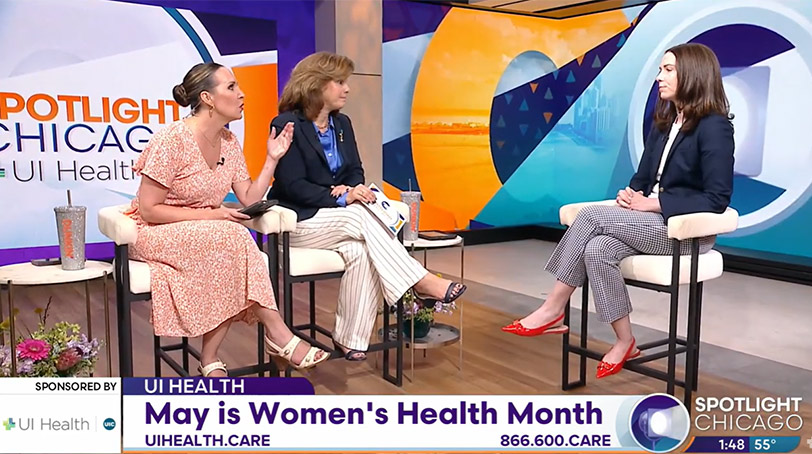 Dr. Gerald Gantt on WGN's Spotlight Chicago.